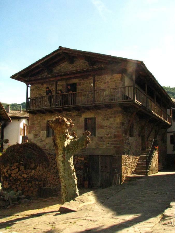 Albergue Olasenea Aterpea Zubieta Exterior foto