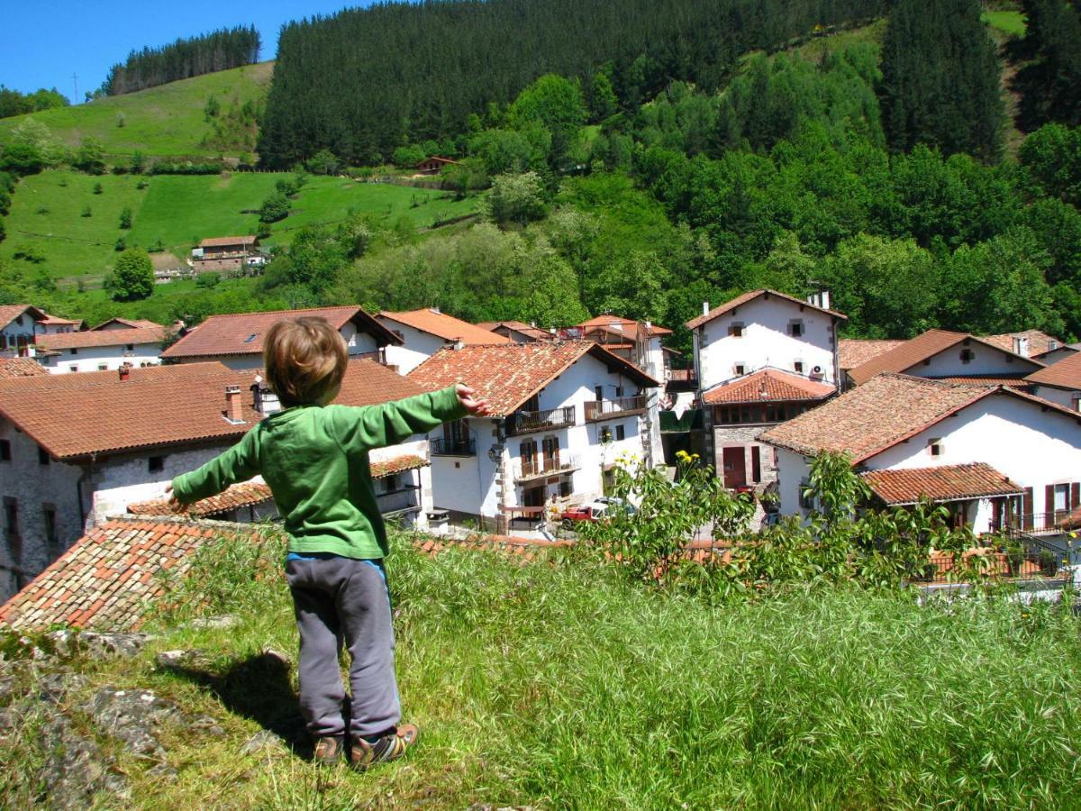 Albergue Olasenea Aterpea Zubieta Exterior foto